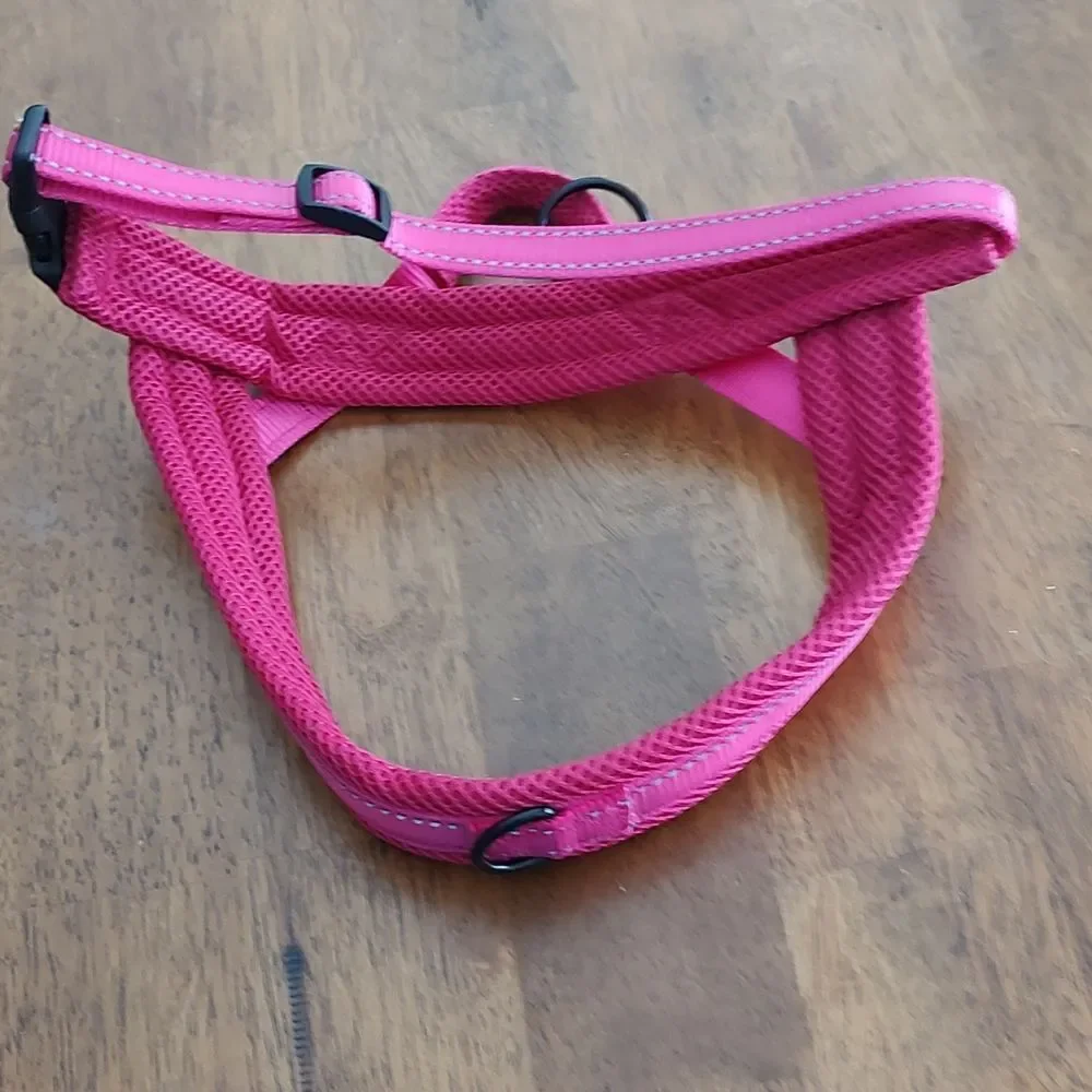 Didog Soft Flannel Padded Dog Vest Harness Sz M  Chest 21